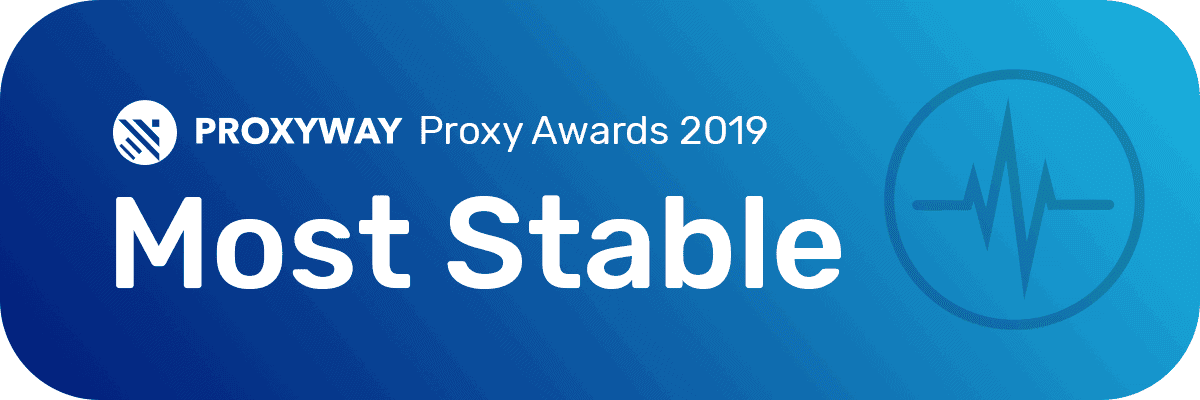 most stable award 2019