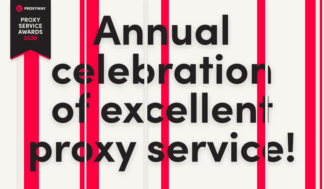 proxy service awards thumbnail