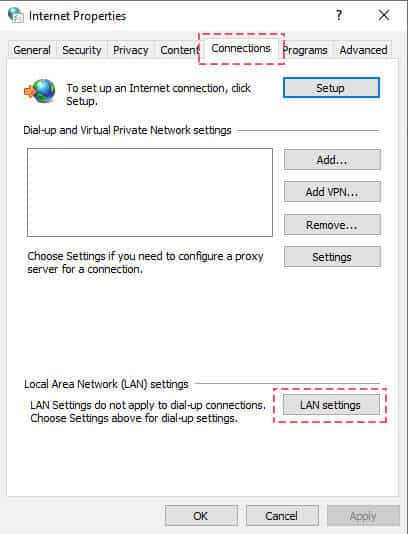 How To Set Up Proxy On Windows 10 Alternate Way Step 3