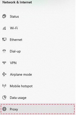 How To Set Up Proxy On Windows 10 Step 3