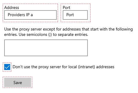 How To Set Up Proxy On Windows 10 Step 5