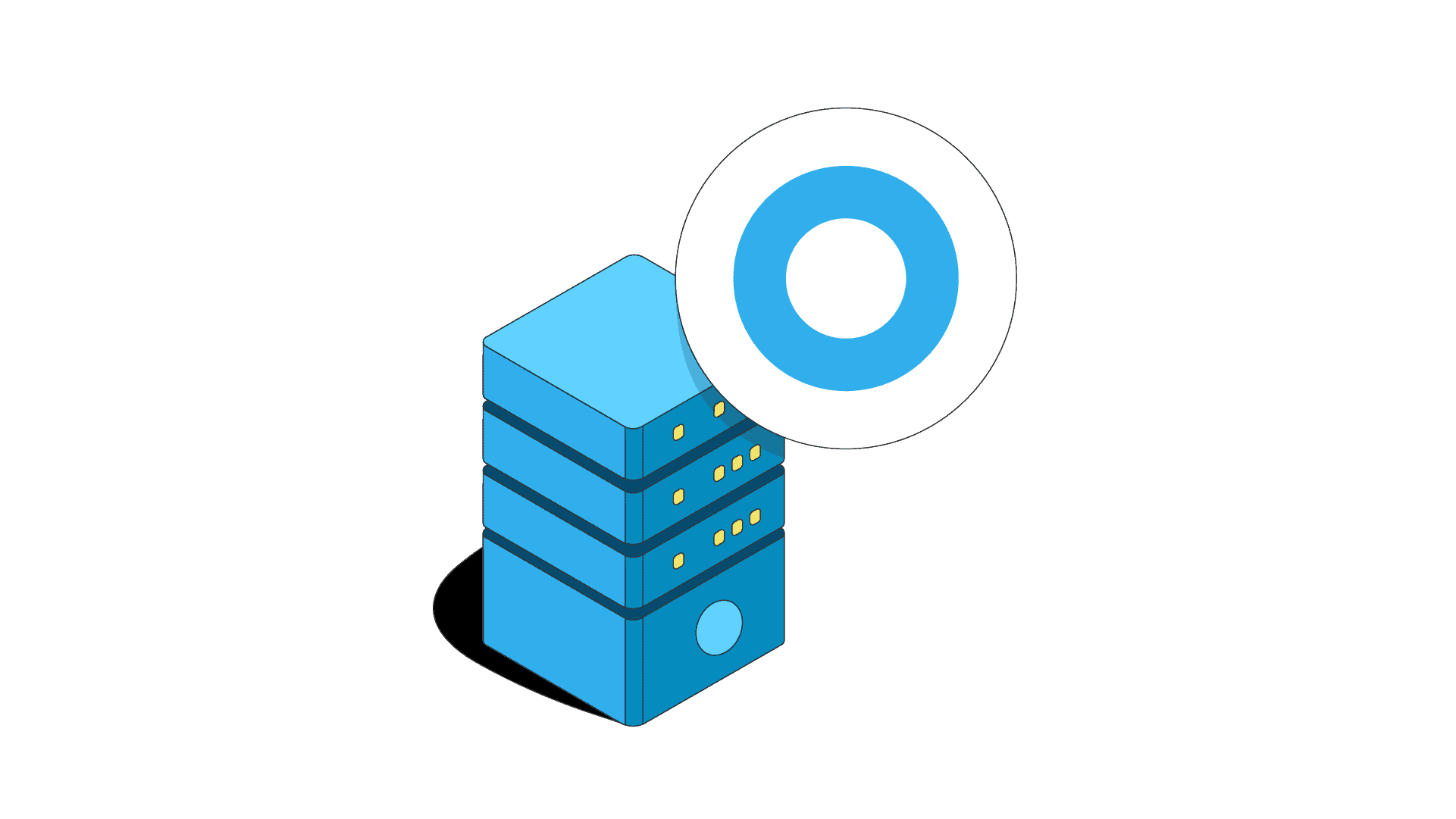 Data center and switchyomega logo