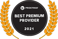 best premium provider badge