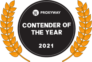 Contender of the year award, 2021