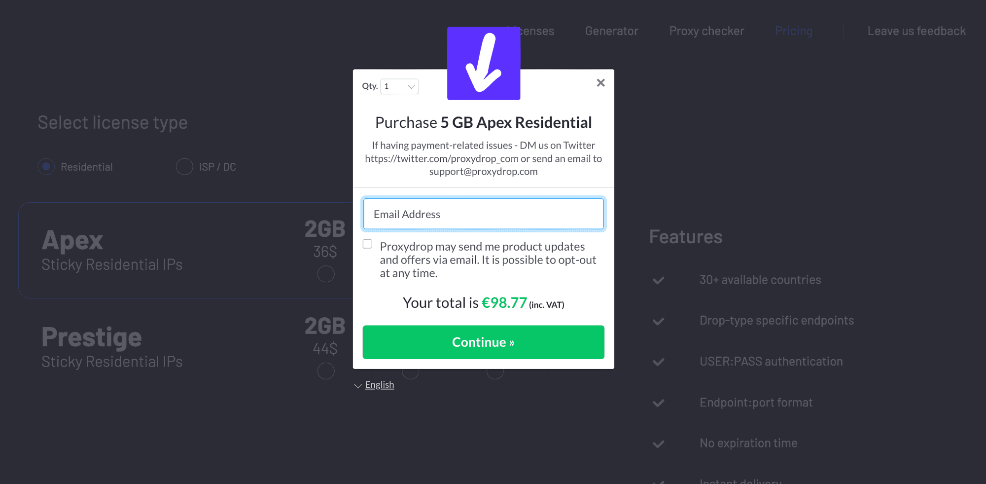 proxydrop-buying-plans