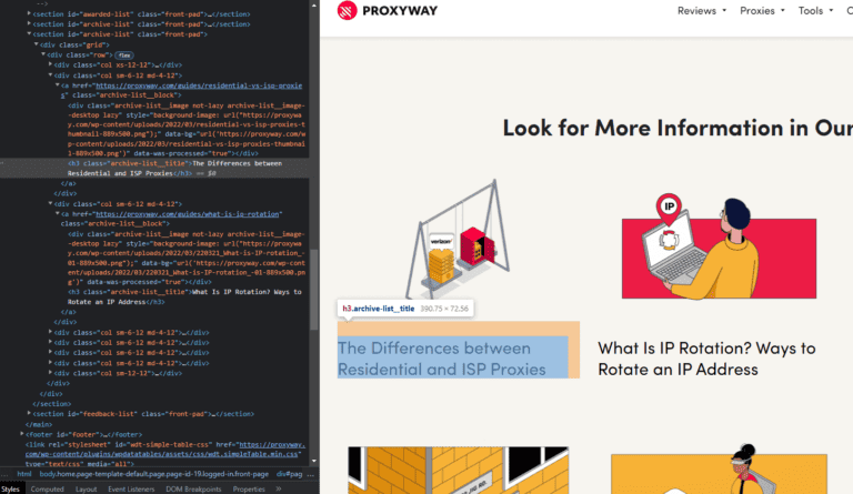 How To Find Element By Class Using Beautifulsoup Proxyway