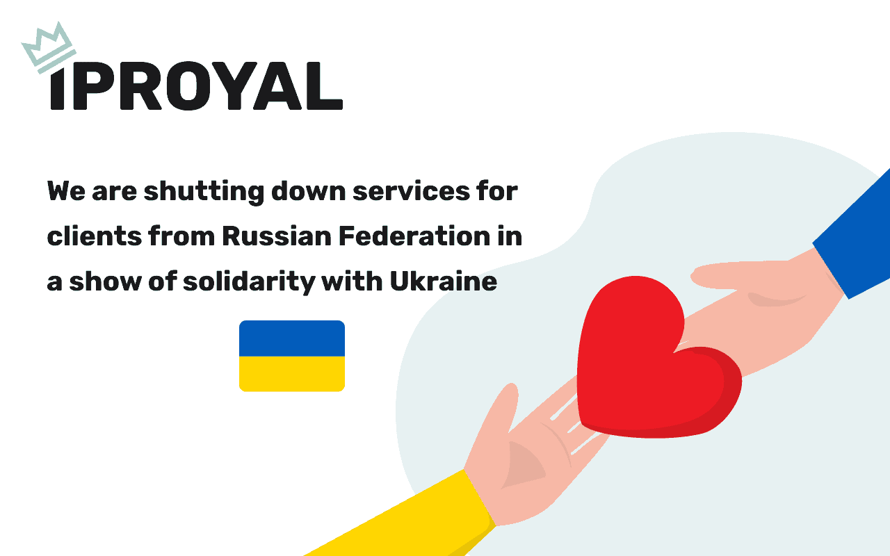 iproyal ukraine announcement