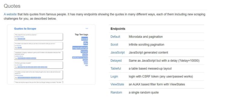 The Best Websites to Scrape: Practice Your Skills - Proxyway