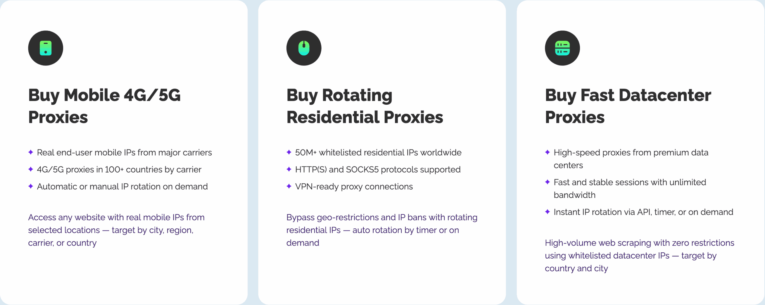 astro proxy networks