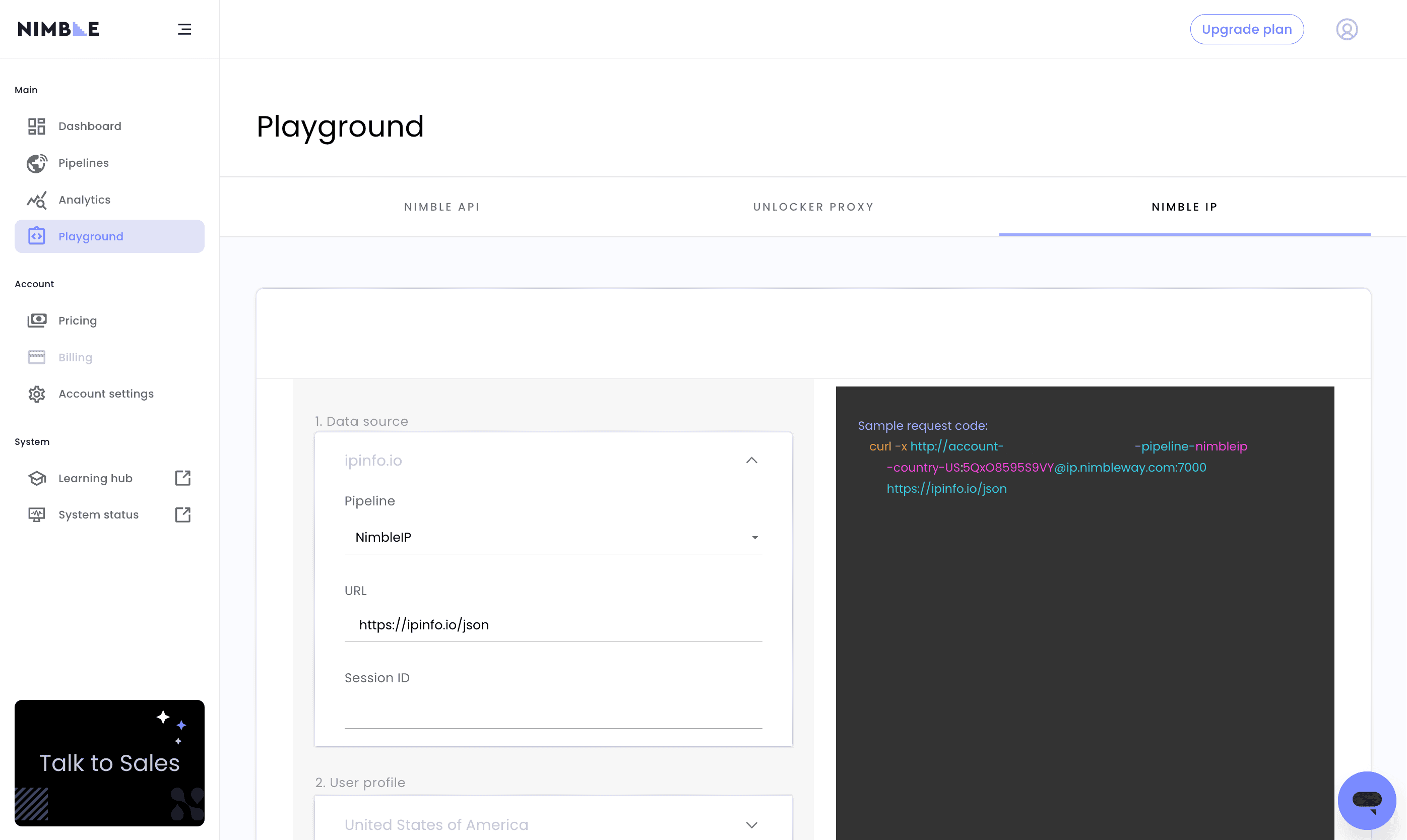 nimbleway dash playground