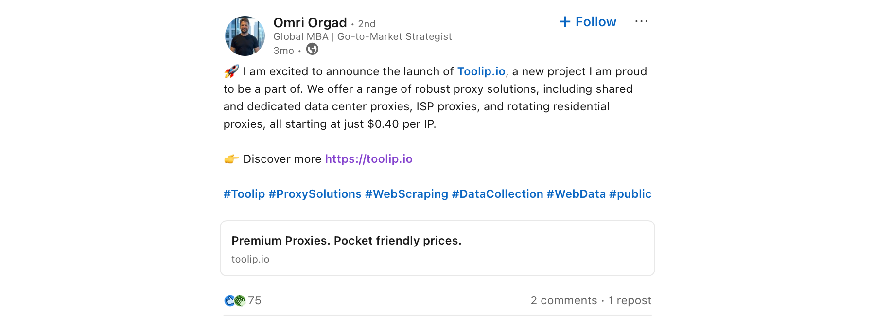 bright data toolip announcement