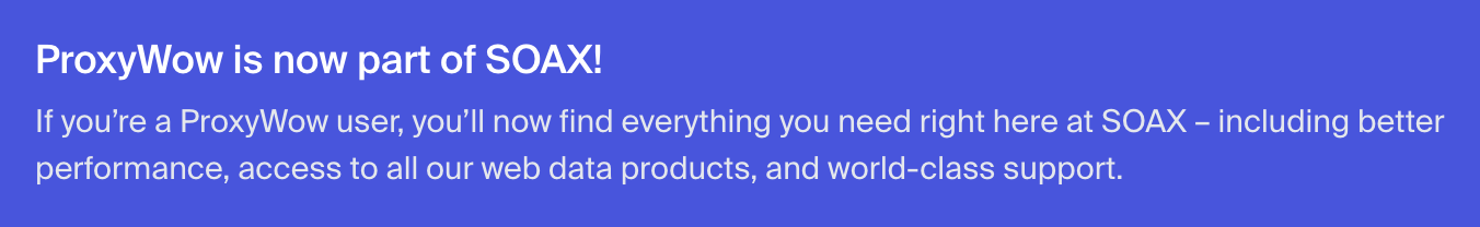 soax proxywow notice