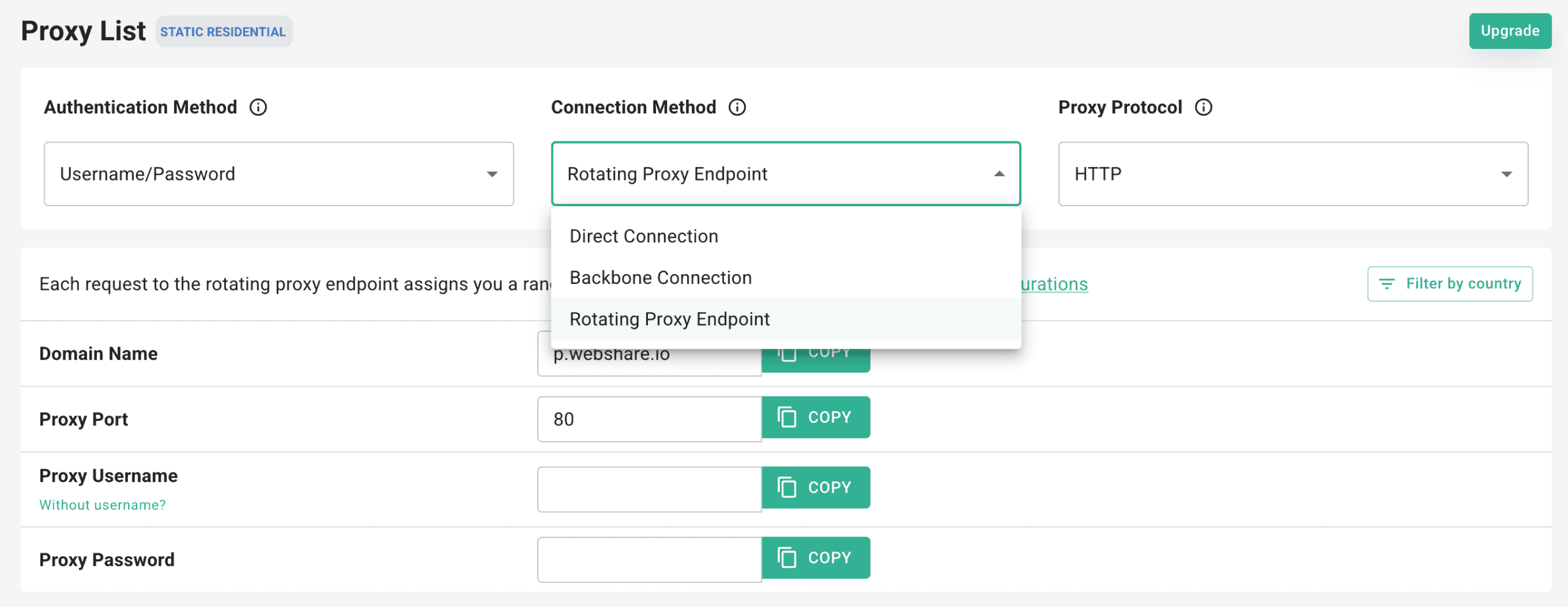 webshare backconnect gateway example